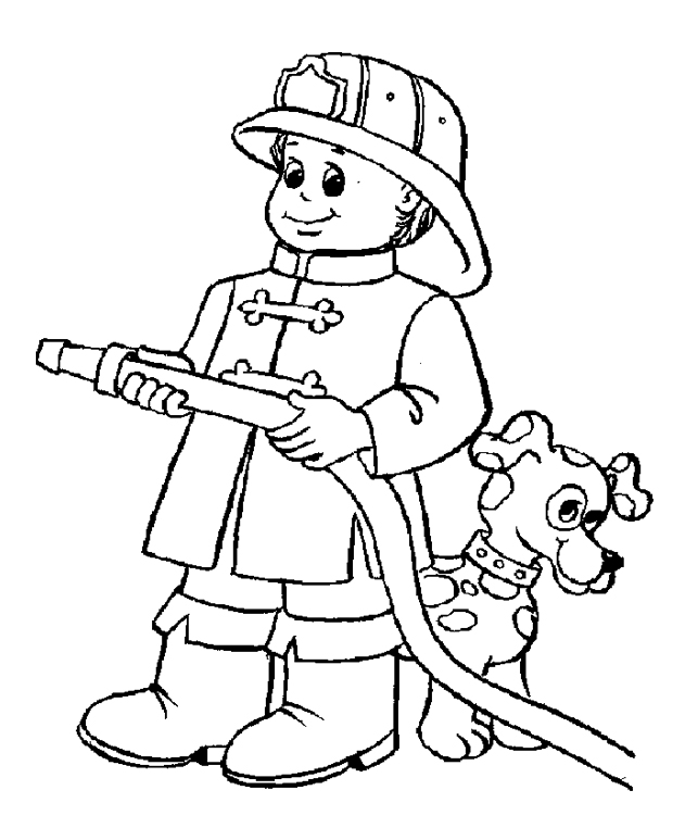 643x762 Firefighter Colouring Pages Kids Firefighters Coloring Pages