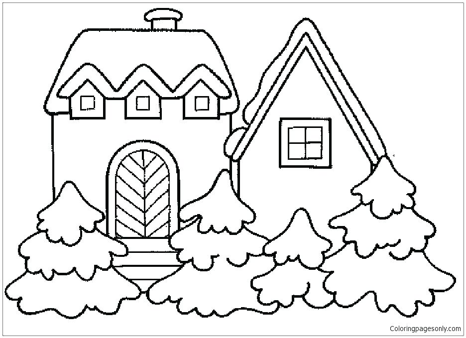 936x679 Dog House Coloring Page Download Dog House Coloring Page Snoopy