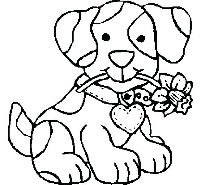 650x600 Dog Pictures For Coloring Dog Template Firehouse Dog Coloring Page