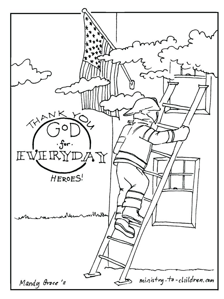 767x1024 Fire Fighter Coloring Pages Fireman Coloring Pages Firefighter