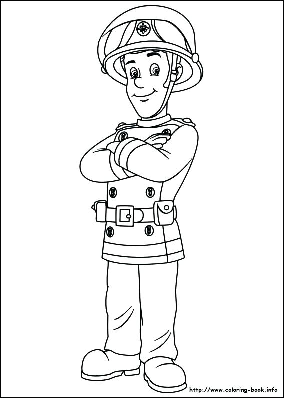 567x794 Fireman Coloring Page Fireman Coloring Page Index Coloring Pages