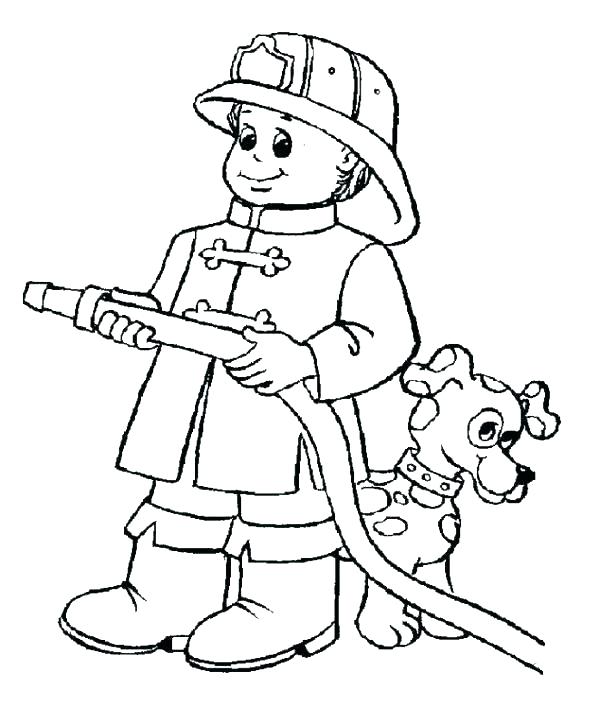 600x707 Fireman Hat Coloring Page Fireman Hat Coloring Page Curious Wear