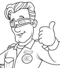 236x266 Fireman Sam Coloring Pages Coloring Pages For Kids