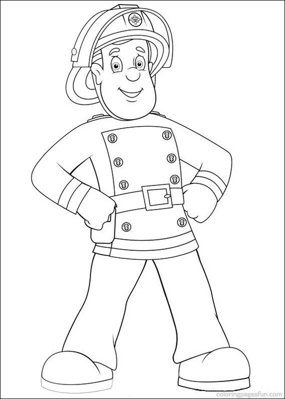Fireman Sam Coloring Pages at GetDrawings | Free download