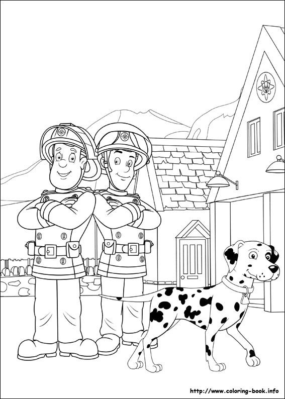 567x794 Fireman Sam Coloring Picture Coloring Pages