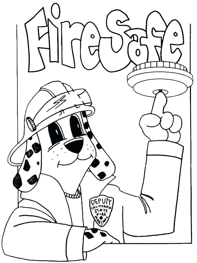 750x1000 Coloring Fire Fire For Kids Coloring Page Pic Simple Fire Truck