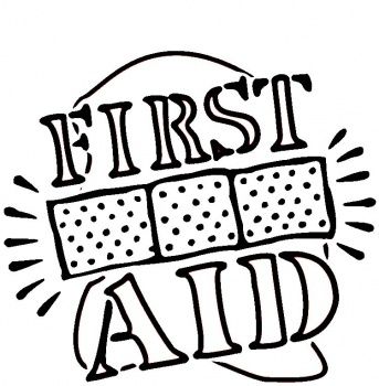 343x350 First Aid Coloring Pages First Aid Coloring Pages