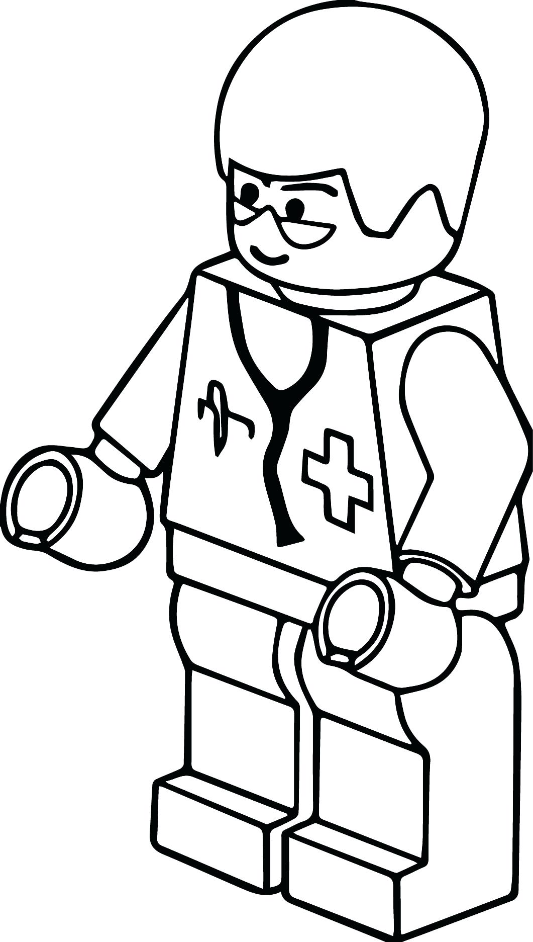 1061x1873 Coloring Page Doctor Coloring Page Outline Of Cartoon With First