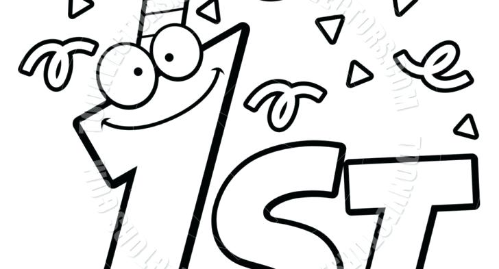 728x393 First Birthday Coloring Pages First Birthday Coloring Pages