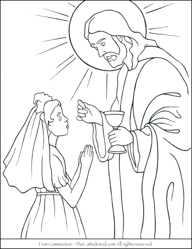730x945 Bread Coloring Page Bread Coloring Pages First Communion Coloring