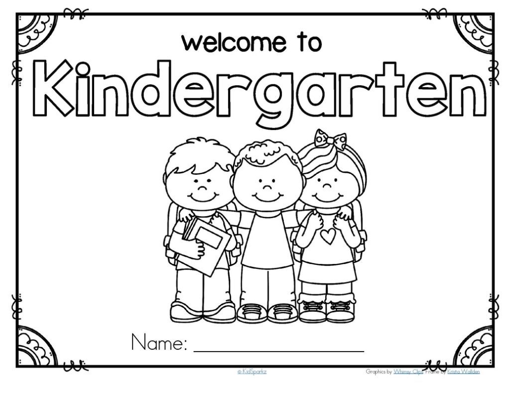 1024x791 Rare First Day Of Kindergarten Coloring Page Pages School