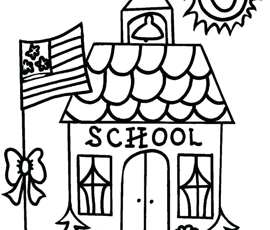 940x800 First Day Of School Kindergarten Coloring Pages Deepart
