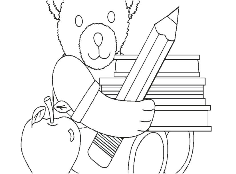 827x609 The Right Design Day Of School Coloring Pages Very Good First Day