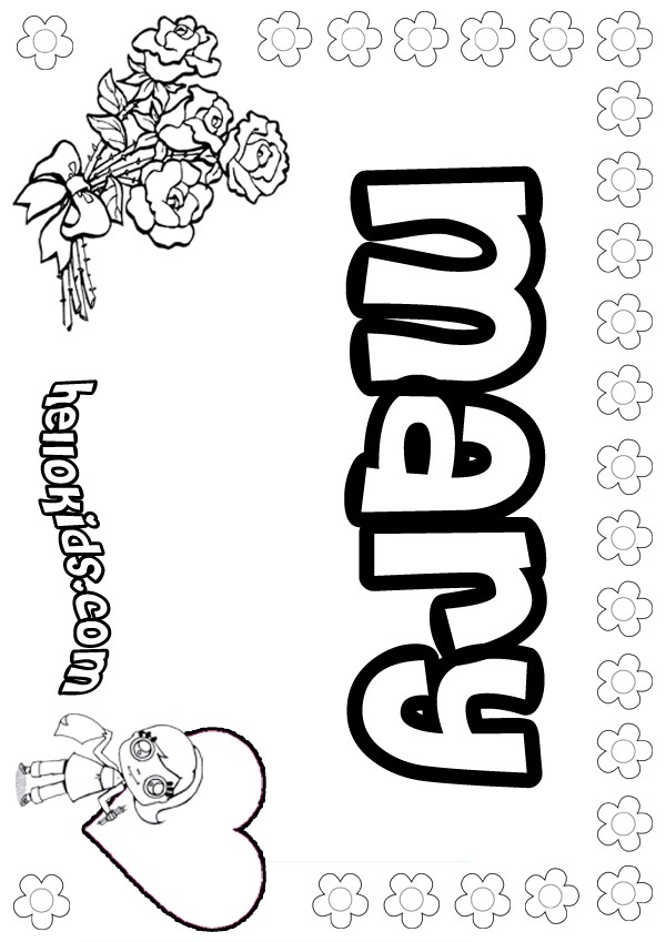 600x849 Mary Coloring Page Coloring Pagesprintables, Templates
