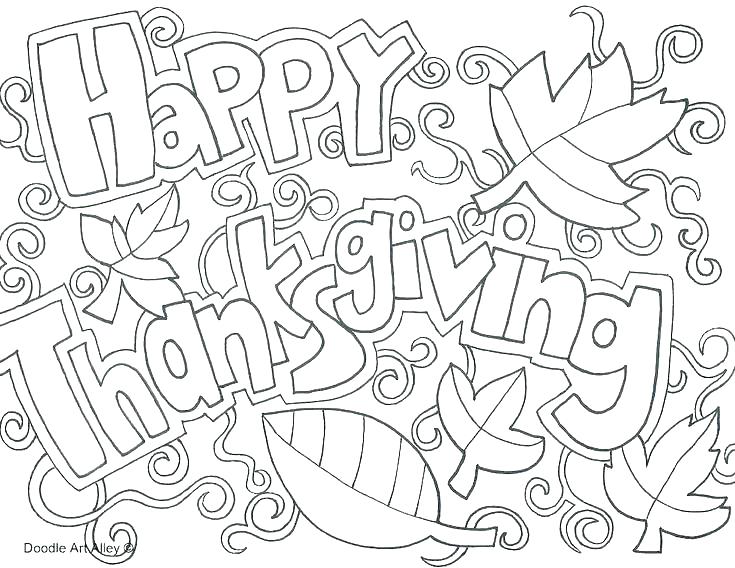735x568 Thanksgiving Color Pages Free Coloring Pages For Thanksgiving