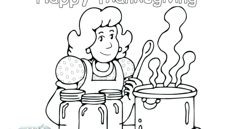 750x425 Thanksgiving Dinner Coloring Pages Coloring Pages Thanksgiving