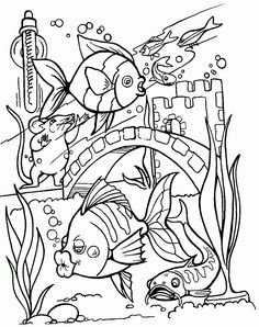 236x298 Sea Creature Coloring Pages Tropical Fish, Free Printable And Fish