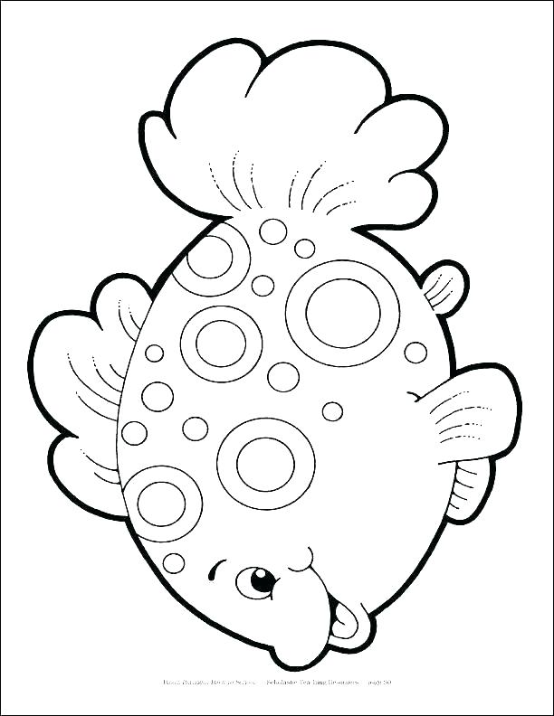 612x792 Coloring Sheet Fish Empty Fish Bowl Coloring Sheet
