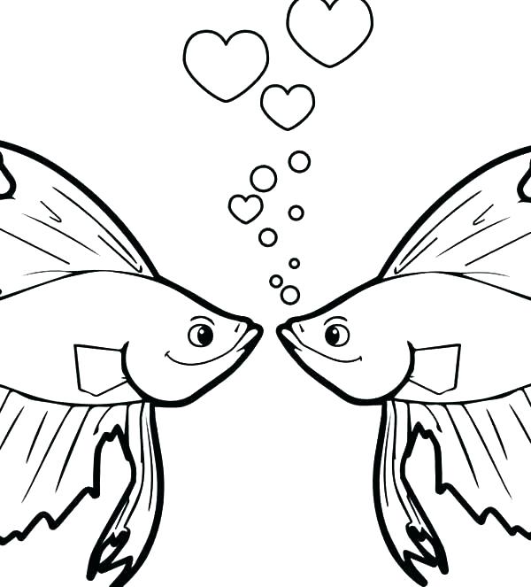 600x663 Cartoon Fish Coloring Pages X Coloring Pages Of Blowfish