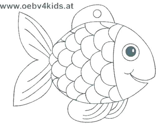 501x400 Cartoon Fish Colouring Pages