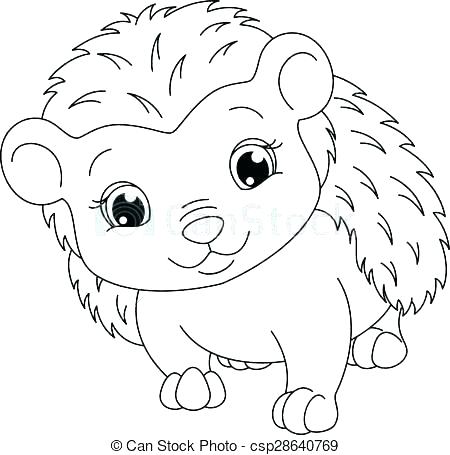 450x455 Clip Art Coloring Pages Hedgehog Coloring Page Clip Art Coloring