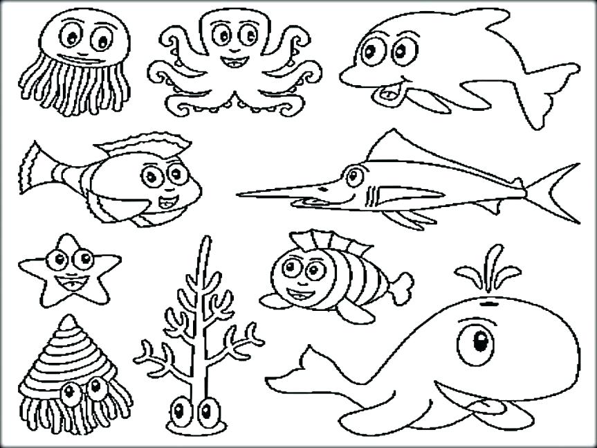 863x647 Fish Colouring Pages Pdf Kids Coloring Bass Coloring Pages Yidam