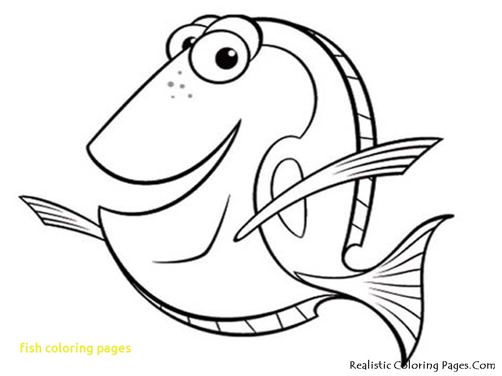 1024x768 Luxury Fish Colouring Picture Coloring Pages For Kids Coloringstar