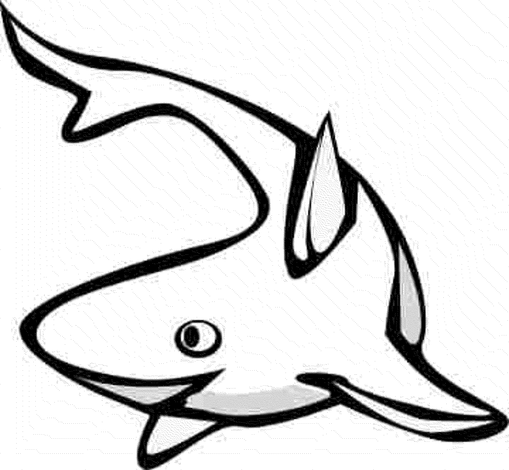 2000x1844 Fish Coloring Pages Printable