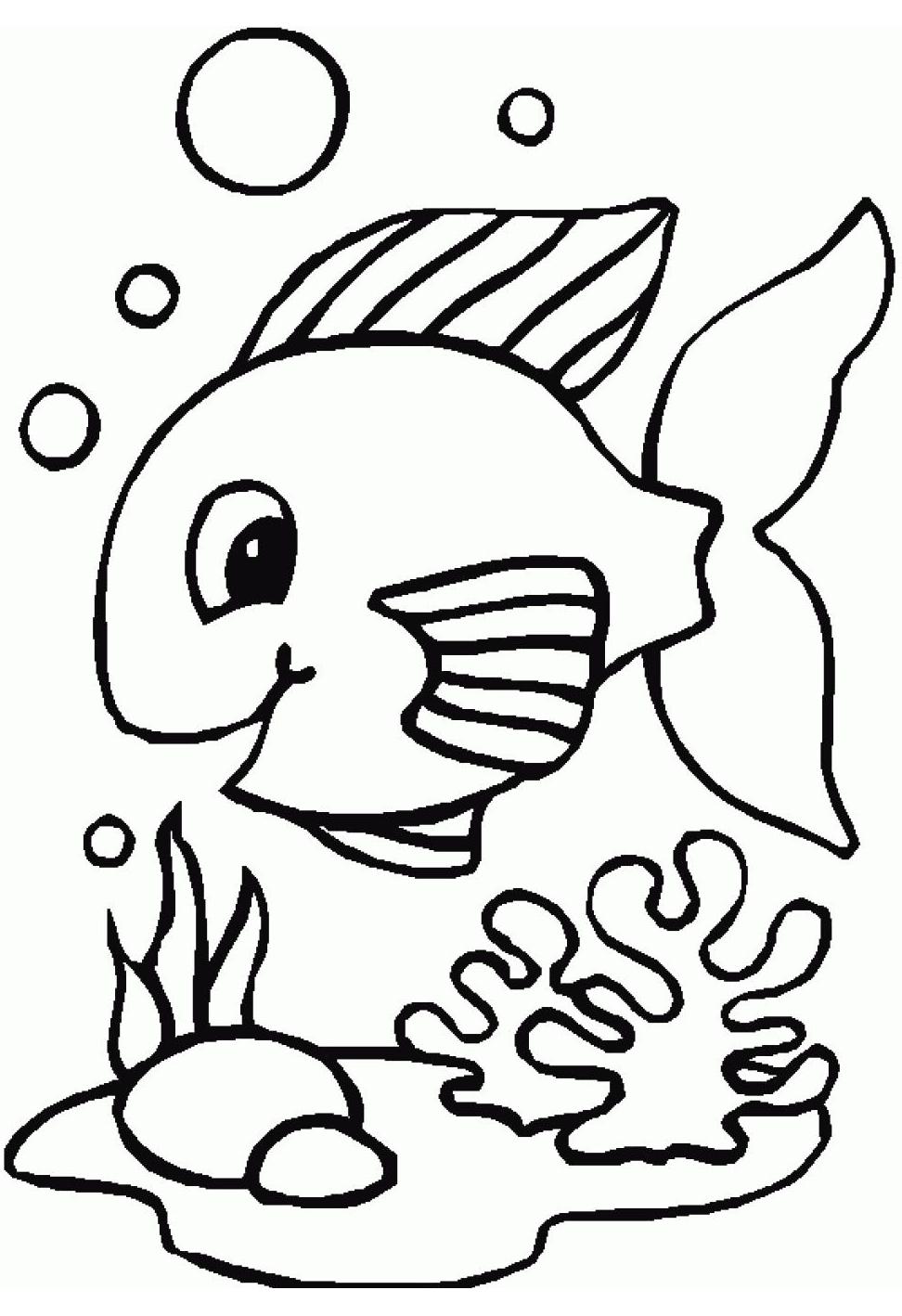 972x1418 Top Free Printable Fish Coloring Pages Online Fish, Articles