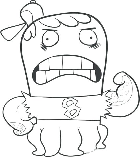 536x600 Coloring Pages Disney Baby Fishing Hook Illustration