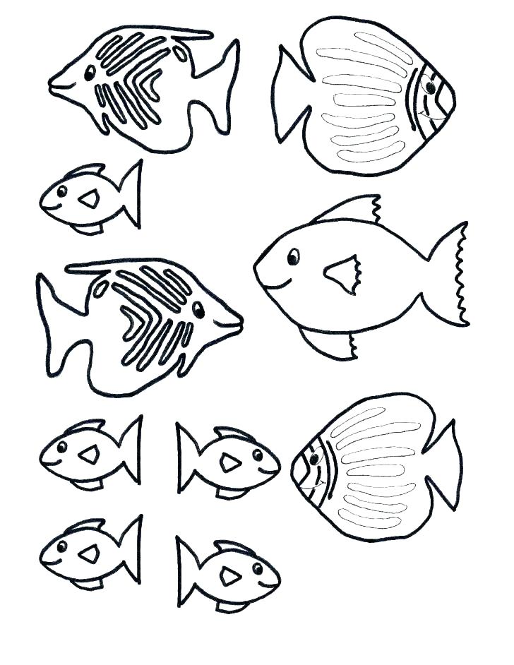 728x942 Coloring Pages Of Fish Fish Coloring Page Colouring Pages Fishing