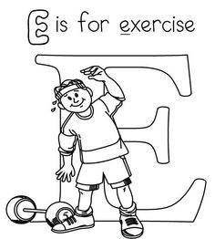 236x262 Unique Fitness Coloring Pages Health And Schoolfamily Page