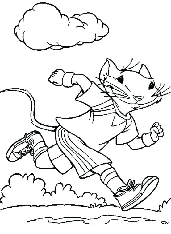 554x761 Exercise Coloring Pages Printable
