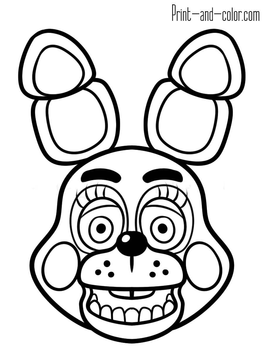 900x1200 Important Coloring Pages For Five Nights At Fr