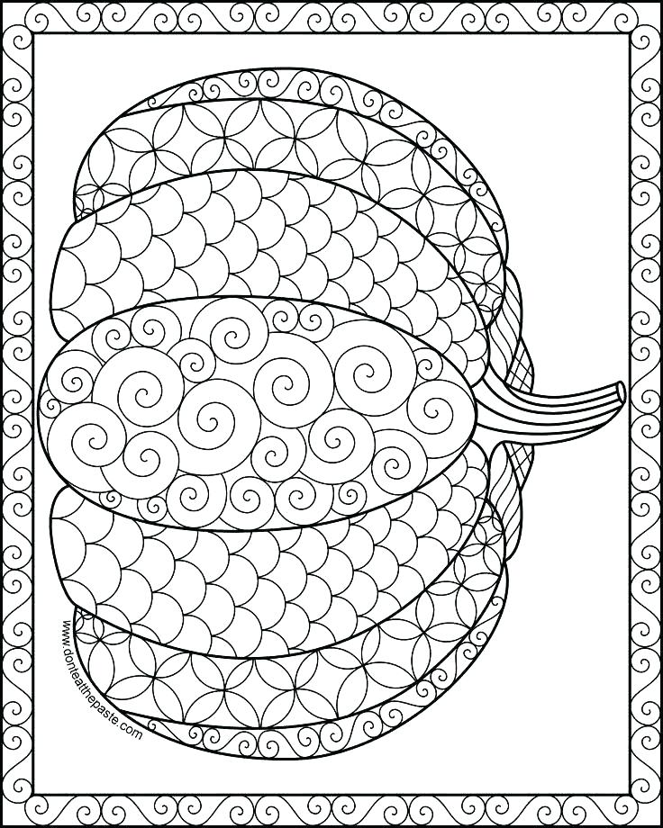 736x920 Little Pumpkins Coloring Book Pumpkin Coloring Pages Print
