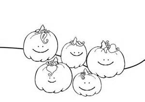 300x212 Little Pumpkins Coloring Page