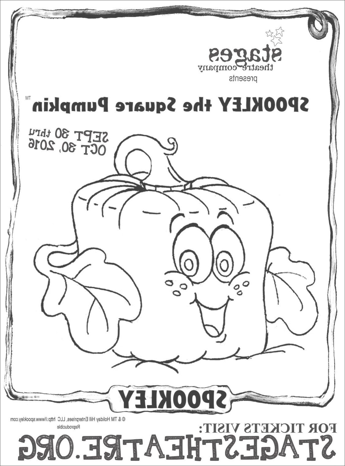 1125x1519 Little Pumpkins Coloring Page