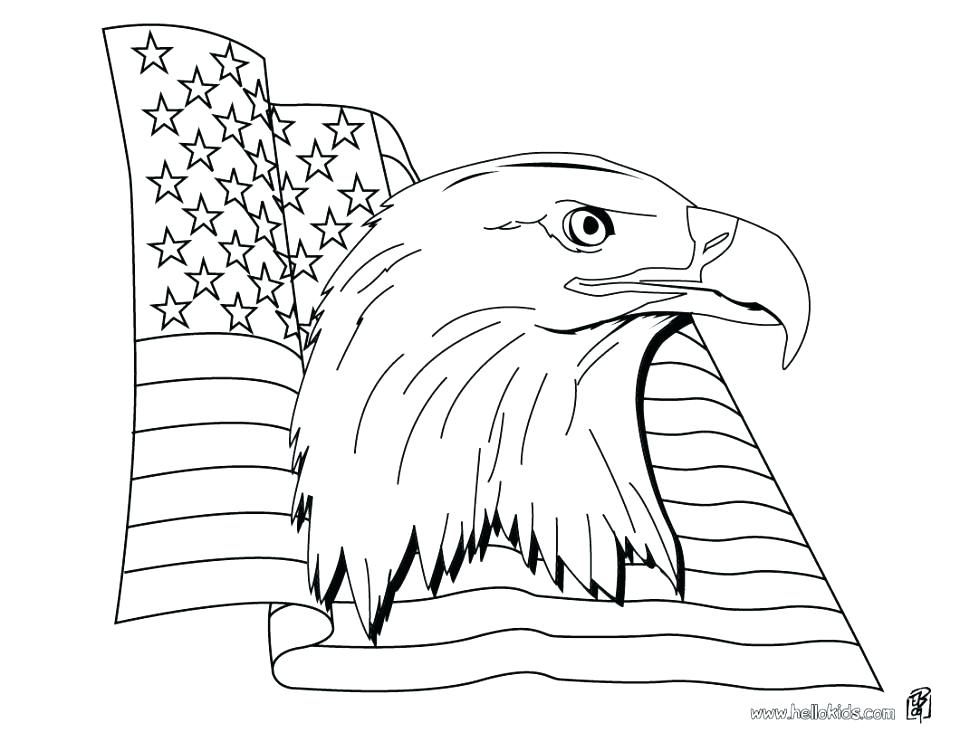 960x742 American Flag Coloring Page Coloring Pages Flag Flag Coloring