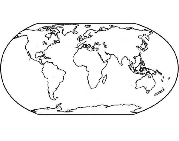600x473 Cool Ideas Coloring Pages Of The World Map Globe Flags Amazing