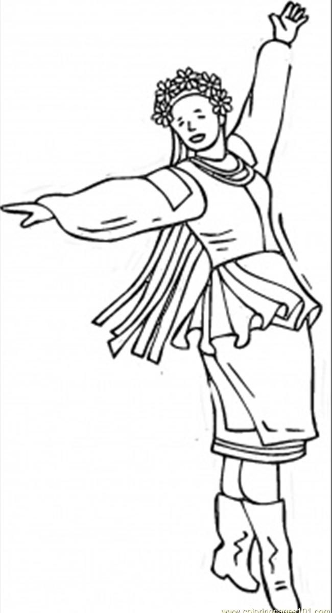 650x1200 Spanish Woman Dancing Flamenco Coloring Page For Kids Impressive