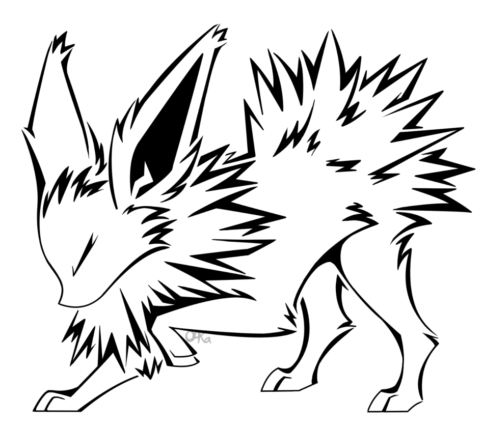 948x843 Flareon Coloring Page Pictures Free Coloring Pages