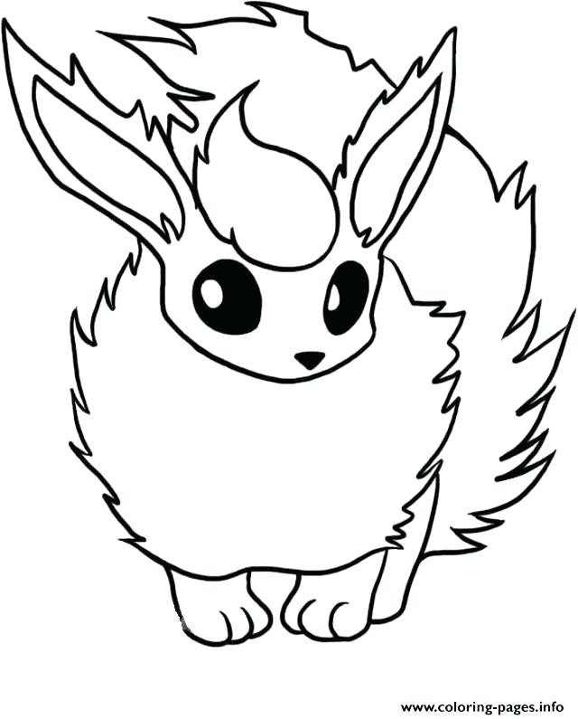 640x795 Interesting Flareon Coloring Pages Page