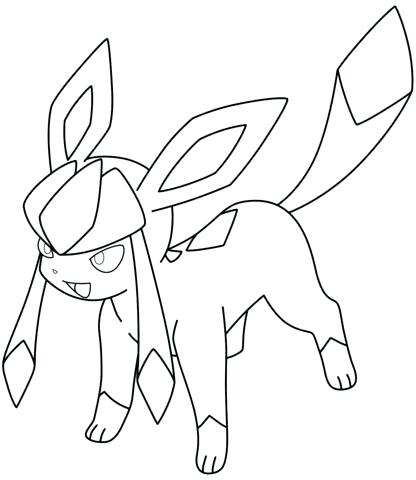 416x480 Flareon Para Colorear Coloring Page Pokemon Umbreon Para Colorear