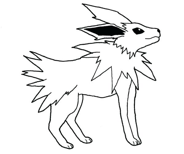 600x503 Flareon Para Colorear Very Attractive Design Coloring Pages Ex