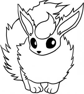 270x302 How To Draw Flareon
