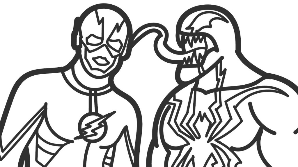 1024x576 Professional Flash Coloring Pages