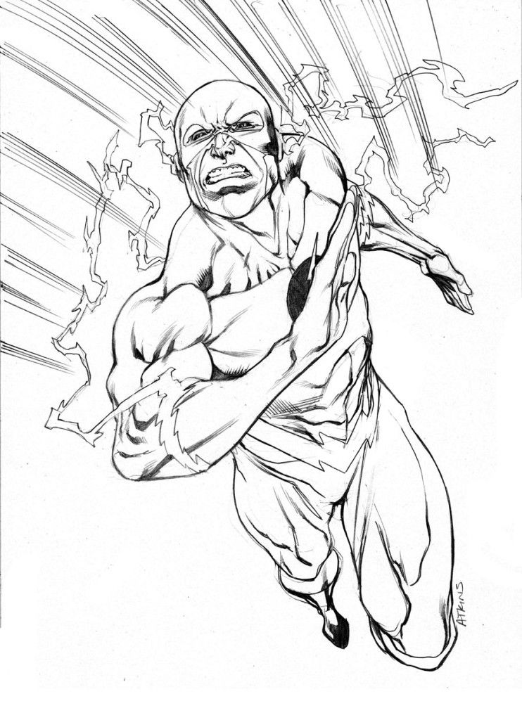 742x1024 The Flash Coloring Pages Best Of The Flash Superhero Coloring