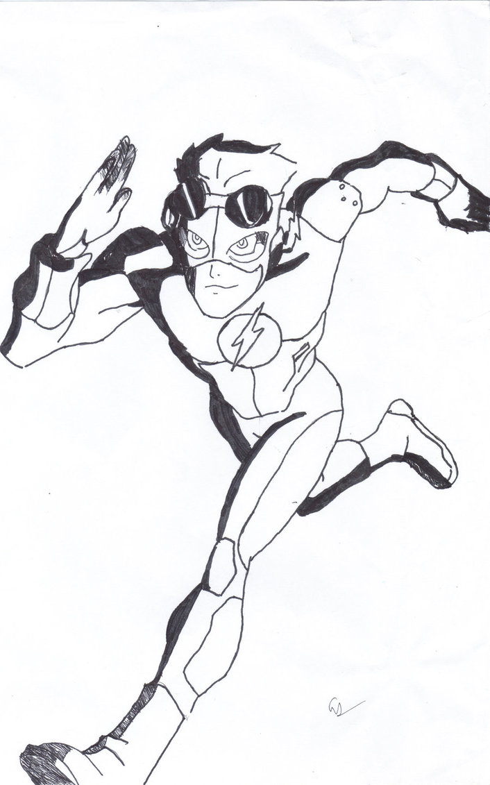 706x1131 The Flash Coloring Pages