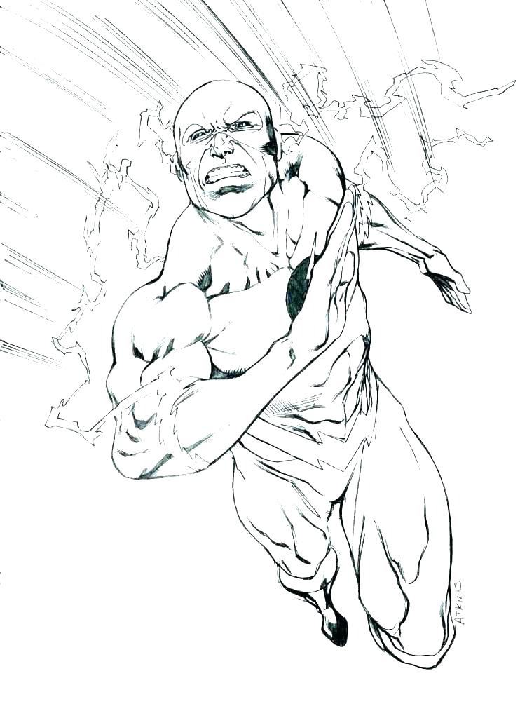 742x1024 Pokn Coloring Pages Coloring Pages Flash Superhero Coloring Pages