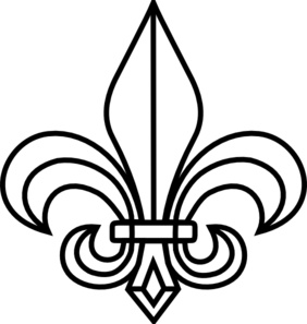 282x297 Ffs Fleur De Lis Clip Art